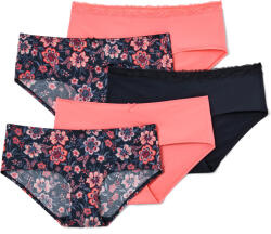 Tchibo - 5 női magas derekú alsó - nő - méret XL 48/50 - kék - tchibo - 8 995 Ft