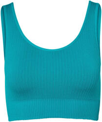 Tchibo - Varrásmentes sportmelltartó - nő - méret L 44/46 - türkiz