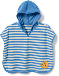 Tchibo - Gyerek frottírponcsó - Gyerek - méret 122/128 - kék/csíkos