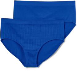 Tchibo - 2 női seamless magas derekú alsó - nő - méret S 36/38 - kék