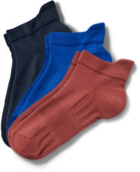 Tchibo - 3 pár unisex futózokni szettben, kék és terrakottaszín