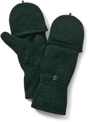 Tchibo - Női lehajtható kötött polárkesztyű - uniszex - méret 6, 5 - zöld