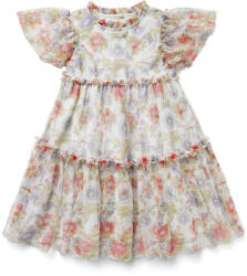 Tchibo - Gyerek tüllruha - lány - méret 122/128 - fehér/virágos