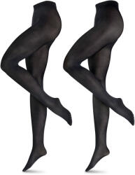 Tchibo - 2 női harisnya - nő - méret S 36/38 - fekete - tchibo - 5 495 Ft
