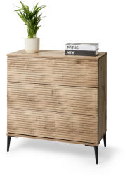Tchibo - Lamellás hatású /Reet komód - barna