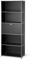 Tchibo - Magas fémpolc 1 ajtóval - fehér