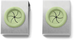 Tchibo - 2 beakasztható konyharuha tartó - zöld