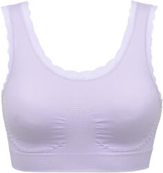 Tchibo - Női seamless bustier melltartó, világoslila