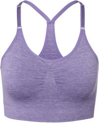 Tchibo - Női seamless sportmelltartó, melírozott lila
