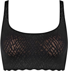 Sloggi Zero Feel Bliss top - nő - méret L 44/46 - fekete/jacquard