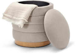 Tchibo - Kerek puff - szürke