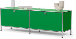 Tchibo - /Cn3 fém TV-állvány 2 lenyíló ajtóval - zöld