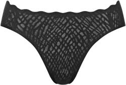 Sloggi Zero Feel Bliss High leg - nő - méret L 44/46 - fekete/jacquard