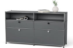 Tchibo - "CN3" fém komód - szürke
