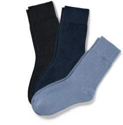 Tchibo - 3 pár női zokni - nő - méret 35-38 - kék - tchibo - 3 295 Ft