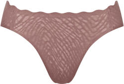 Sloggi Zero Feel Bliss High leg alsó - nő - méret XL - rózsaszín/jacquard