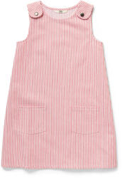 Tchibo - Szövet kötényruha gyerekeknek - Gyerek - méret 122/128 - fehér/csíkos