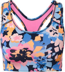 Tchibo - Bustier sportmelltartó - nő - méret S 36/38 - kék/mintás