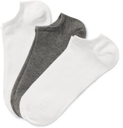 Tchibo - 3 pár férfi bokazokni szettben - férfi - méret 41-43 - fehér - tchibo - 1 695 Ft