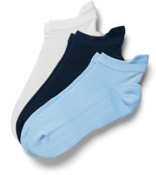 Tchibo - 3 pár funkcionális sportzokni - uniszex - méret 43-46 - kék