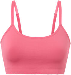 Tchibo - Seamless bustier melltartó csipkével, rózsaszín
