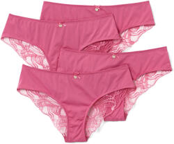 Tchibo - 4 db női brazil alsó - nő - méret L 44/46 - rózsaszín