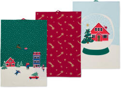 Tchibo - 3 karácsonyi konyharuha - zöld