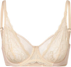 Tchibo - Női merevítős melltartó csipkével - nő - méret 85C - bézs