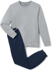 Tchibo - Férfi hosszú ujjú pizsama - férfi - méret L 52/54 - kék