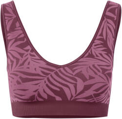 Tchibo - Női seamless bustier sportmelltartó - nő - méret M 40/42 - rózsaszín/jacquard