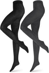 Tchibo - 2 pár női kötött harisnya - nő - méret S 36/38 - fekete - tchibo - 3 495 Ft