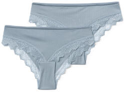 Tchibo - 2 női brazil alsó - nő - méret L 44/46 - kék