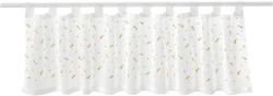 Tchibo - Vitrázsfüggöny hímzéssel - fehér