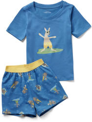 Tchibo - Rövidnadrágos gyerekpizsama - uniszex - méret 122/128 - kék/mintás