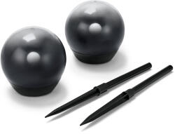 Tchibo - 2 db LED-es gömblámpa - fekete