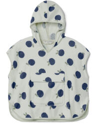 Tchibo - Kisgyerek frottírponcsó - méret 134/140 - kék/mintás