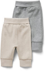 Tchibo - 2 kisgyerek szabadidőnadrág - kisgyerek - méret 74/80 - szürke