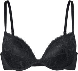 Tchibo - Női push-up melltartó, csipkés, fekete