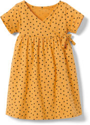 Tchibo - Gyerek jersey ruha - nő - méret 122/128 - fekete/pöttyös