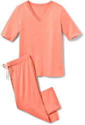 Tchibo - Női 3/4-es pizsama - nő - méret S 36/38 - narancssárga