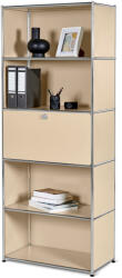 Tchibo - Magas fémpolc 1 ajtóval - bézs