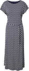 Tchibo - Női jersey midi ruha - nő - méret M 40/42 - kék/mintás