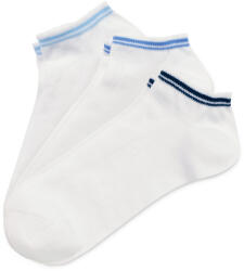 Tchibo - 3 pár férfi bokazokni szettben - férfi - méret 41-43 - fehér