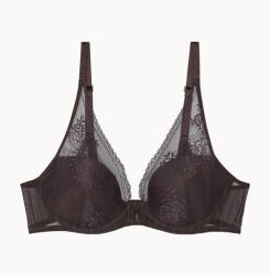 Passionata /Maddie mély kivágású melltartó - nő - méret 80B - barna