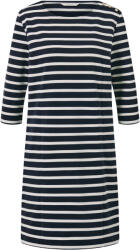 Tchibo - Női lezser ruha - nő - méret L 44/46 - kék/csíkos