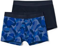 Tchibo - 2 férfi boxer alsónadrág - férfi - méret M/5 - kék/mintás