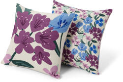 Tchibo - 2 kétoldalas díszpárnahuzat - kék