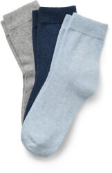 Tchibo - 3 pár zokni - nő - méret 39-42 - kék