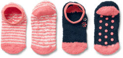 Tchibo - 2 pár házicipő zokni - nő - méret 35-38 - kék