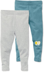 Tchibo - 2 kisgyerek leggings szettben - kisgyerek - méret 74/80 - kék/mintás